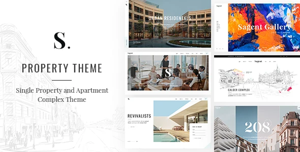 Sagen – Single Property and Apartment Complex WordPress Theme