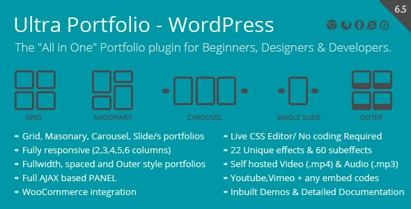 Ultra Portfolio – WordPress