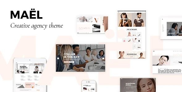 Maël – Modern Creative Agency WordPress Theme