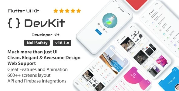 DevKit – Flutter UI Kit