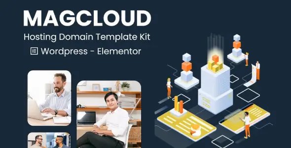 Magcloud – Hosting Domain Elementor Template Kit