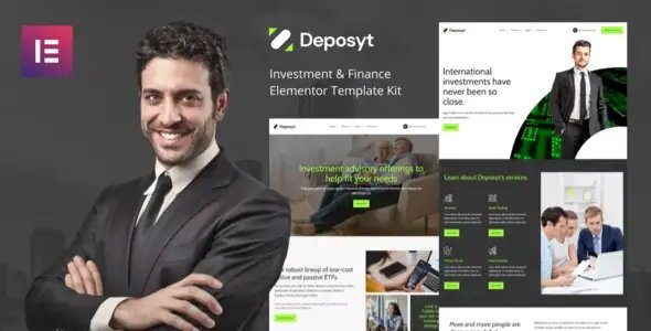 Deposyt – Investment & Finance Elementor Template Kit
